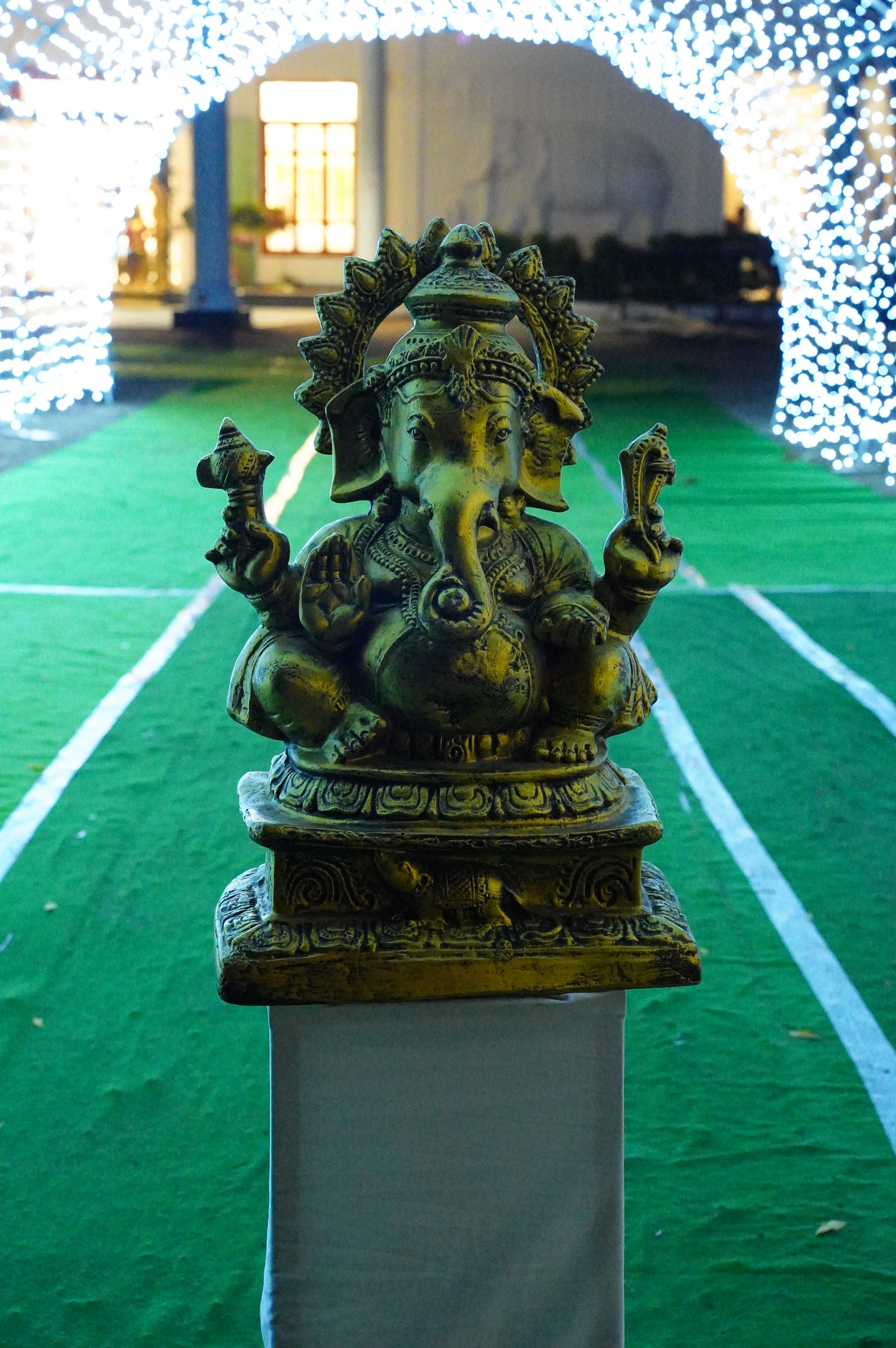 Ganesha statue event decor